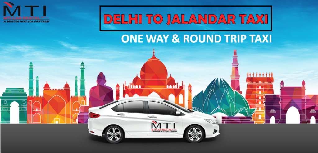 Delhi To Jalandhar Taxi