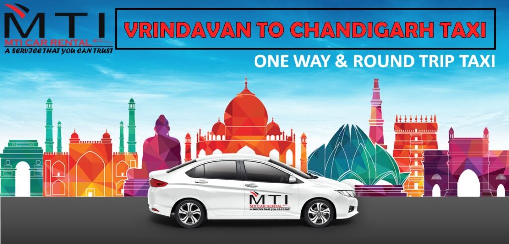 Vrindavan To Chandigarh Taxi