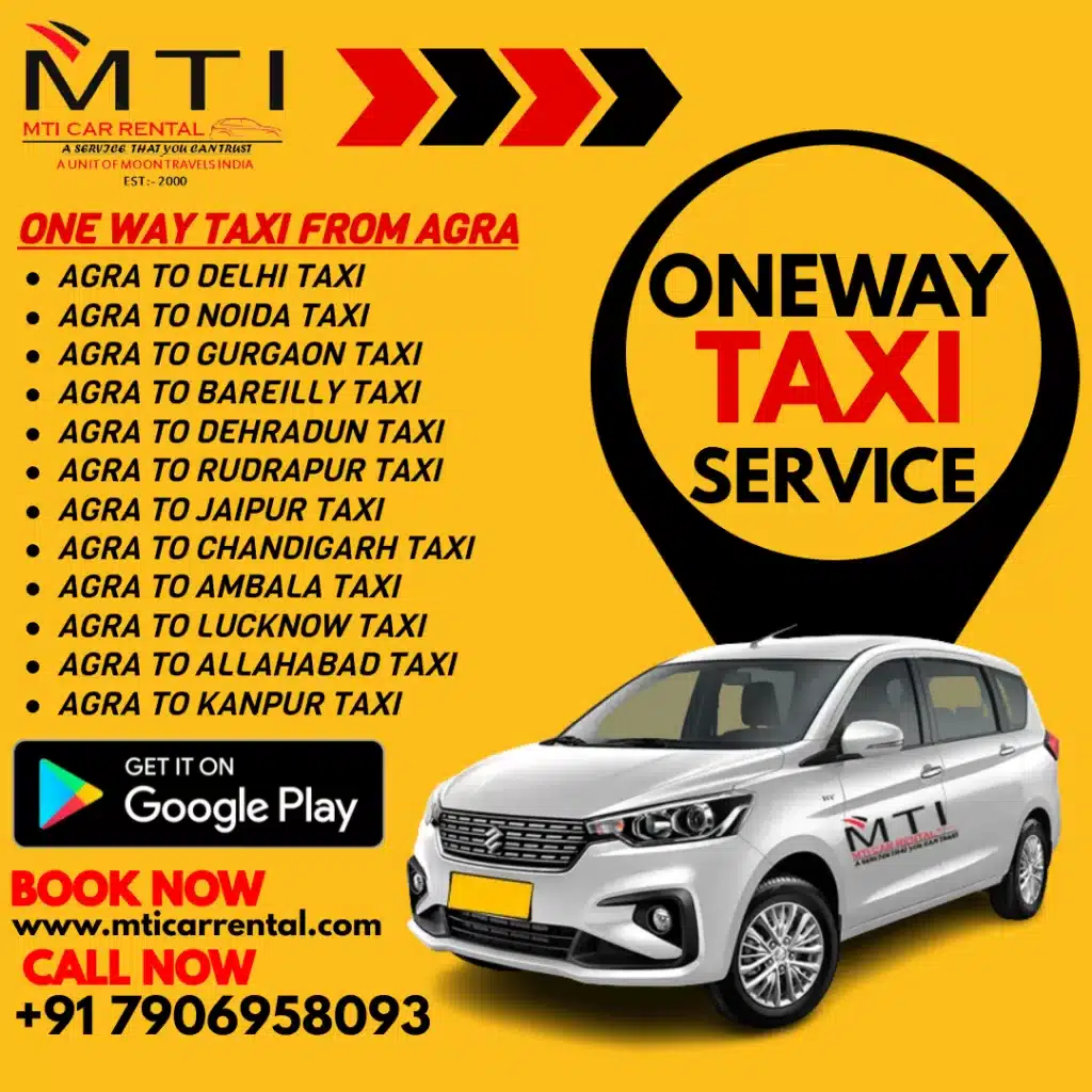 One-Way Taxi Service Agra