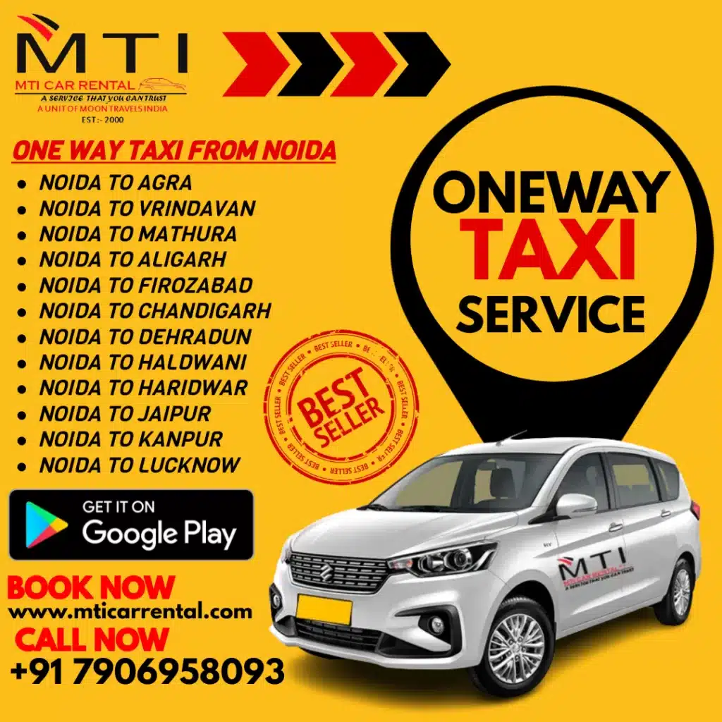 One-Way Taxi Service Noida - MTI Car Rental