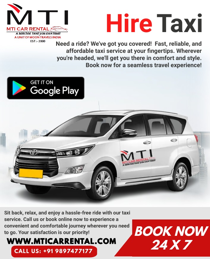 Taxi Hire in Agra - MTI Car Rental