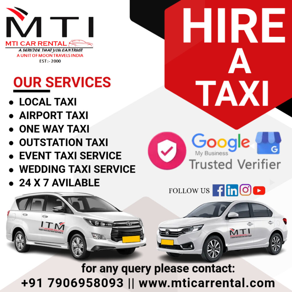 Hire a Taxi with MTI Car Rental Your Premier Choice for Comfort and Convenience