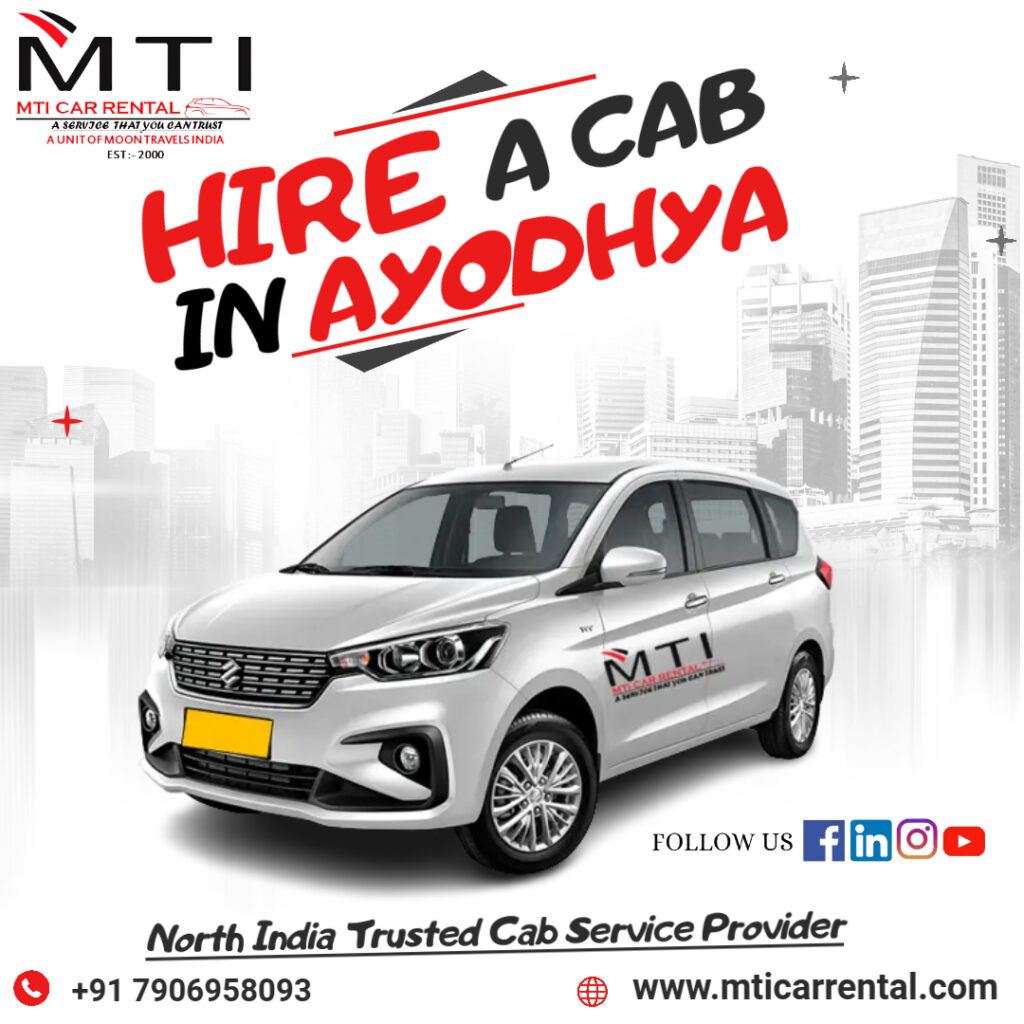 Hire a Cab in Ayodhya - MTI Car Rental