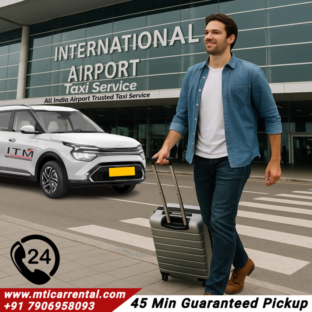 Airport Taxi Service - 24x7 - Guaranteed 45-Minute Pickup
