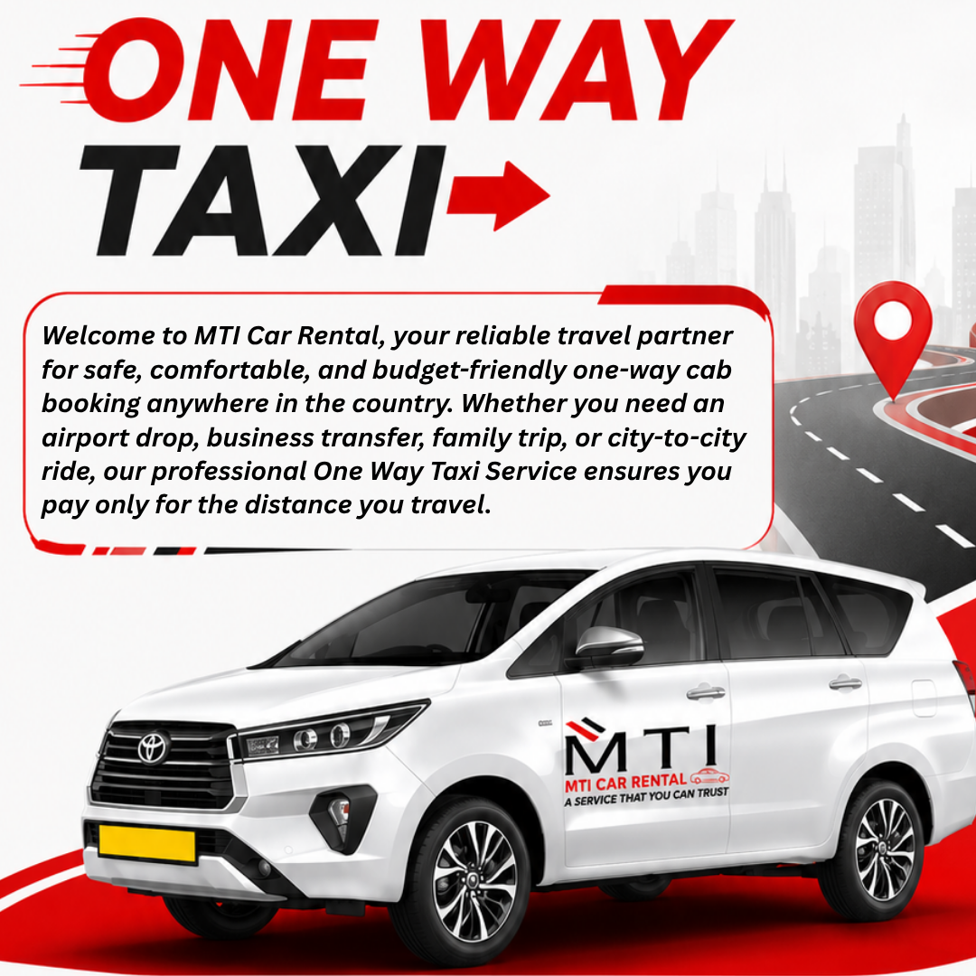 ONE WAY TAXI - ONE WAY CAB - MTI CAR RENTAL