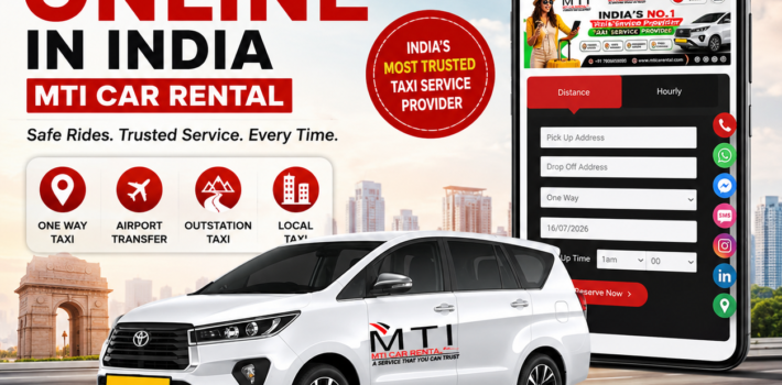 Book Taxi Online in India - MTI Car Rental