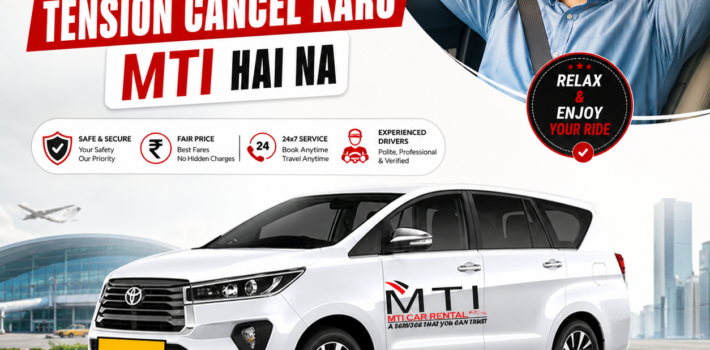 Cab Book Karo - Tension Cancel Karo - MTI Car Rental India