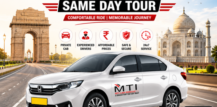 Delhi Agra Same Day Tour by Taxi with MTI Car Rental