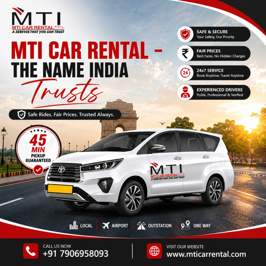 MTI Car Rental - The Name India Trust