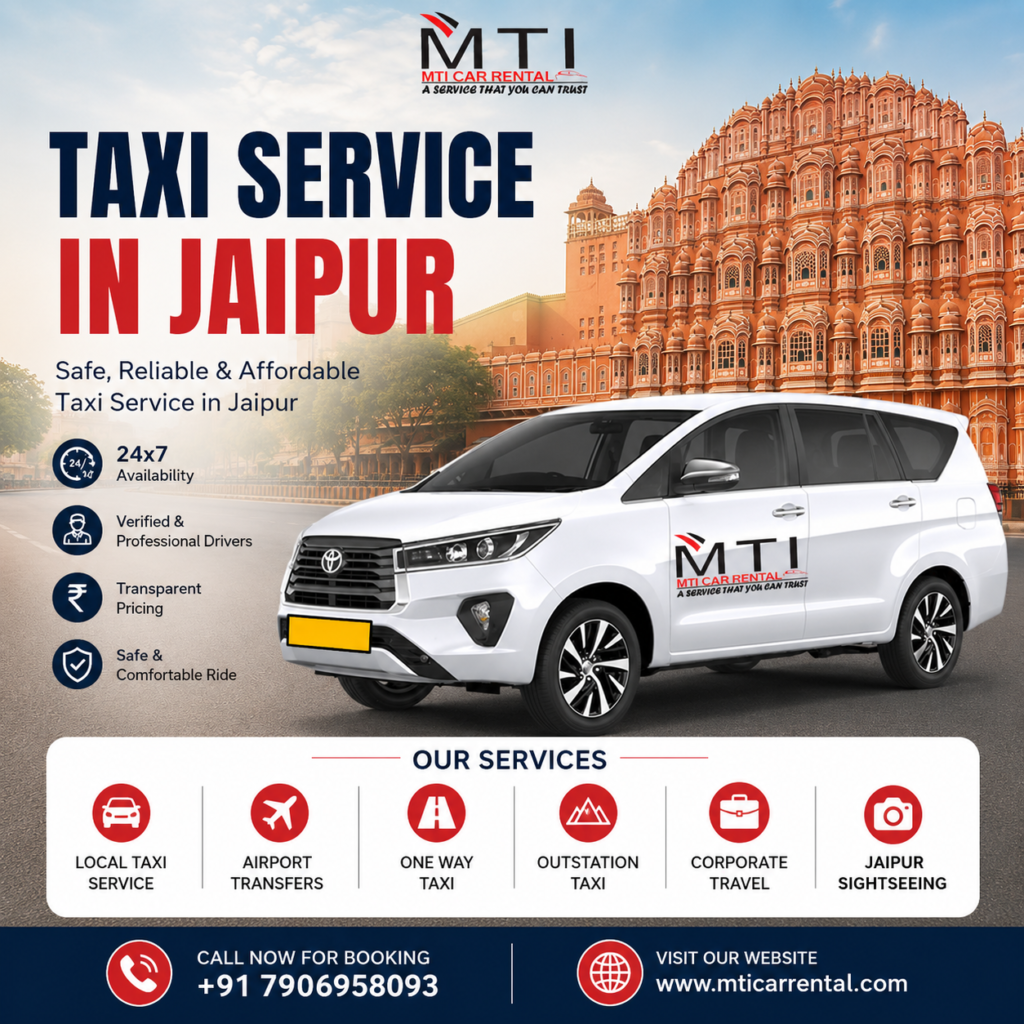 Taxi Service in Jaipur - MTI Car Rental