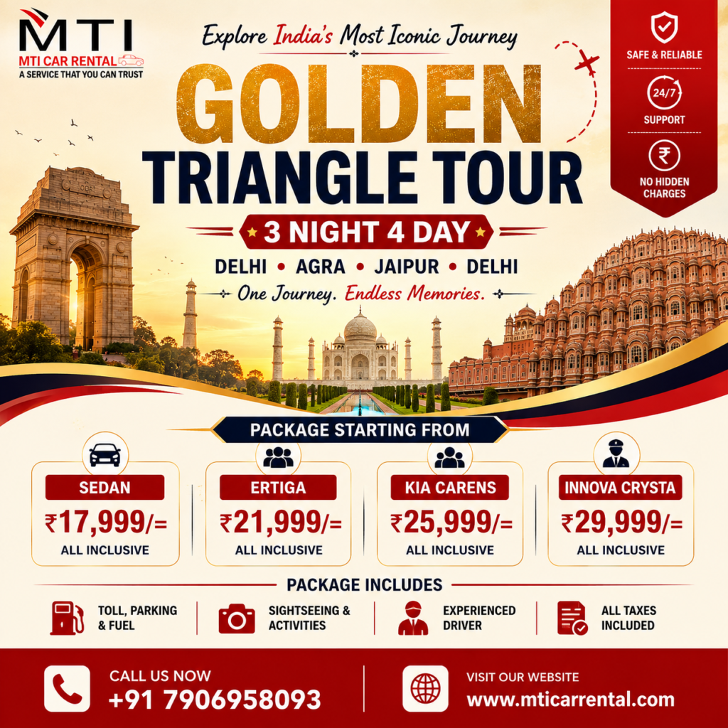 Golden Triangle Tour - MTI Car Rental