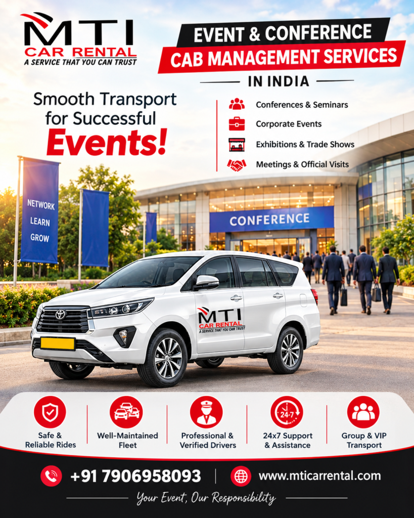 Event & Conference Cab Management Services in India - MTI Car Rental Event & Conference Cab Management Services in India - MTI